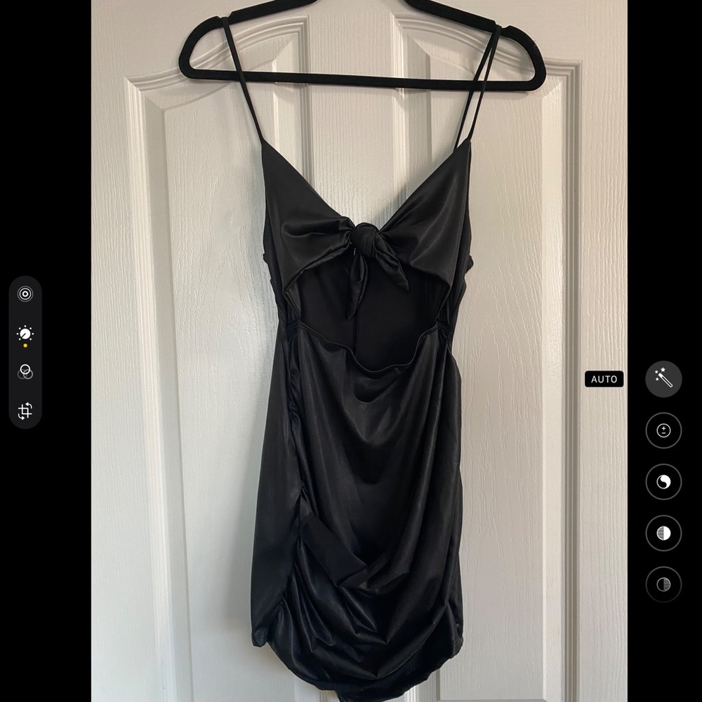 COPY - LUCY IN THE SKY black mini dress - size S
